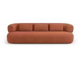 Boucle Sofa, Jenny, 4 vietų, 226x90x73, plytų imitacija