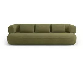 Boucle Sofa, Jenny, 4 vietų, 226x90x73, žalia