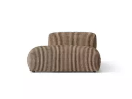 Kairinė sofa, Martina, 2 sėdimos vietos, 133x106x75, Acorn