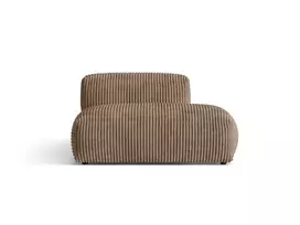 Dešinė sofa, Martina, 2 sėdimos vietos, 133x106x75, Acorn