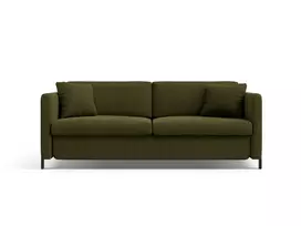 Sofa lova, Gloria, 3 sėdimos vietos, 202x102x80, žalia