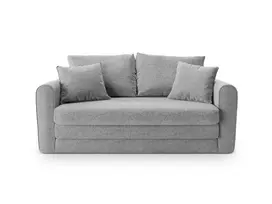 Sofa lova, Lido, 2 sėdimos vietos, 158x69x80, šiltai pilka