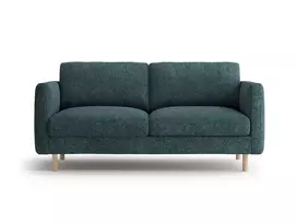 Sofa, Eden, 2 vietų, 146x92x90, žaliai mėlyna melanžo spalva