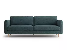 Sofa, Eden, 4 vietų, 209x92x90, žaliai mėlyna melanžo spalva