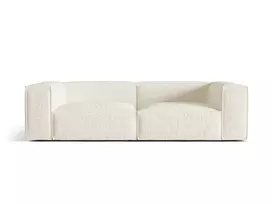 Sofa, Nuria, 4 vietų, 110x250x72, dramblio kaulo spalvos