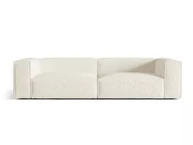 Sofa, Nuria, 5 vietų, 110x290x72, dramblio kaulo spalvos