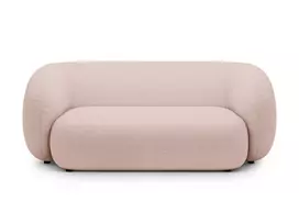 Modulinė sofa, Kate, 2 vietų, 183x99x76, rausva