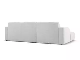 Boucle kampinė sofa - kairė, Molino, 4 sėdimos vietos, 250x170x72, šviesiai pilka