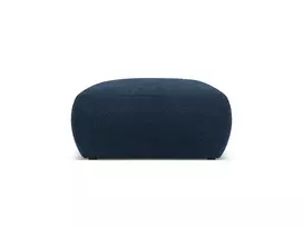 Boucle Pouf, Molino, 1 sėdynė, 75x75x36, tamsiai mėlyna