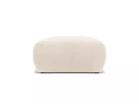 Boucle Pouf, Molino, 1 sėdynė, 75x75x36, smėlio spalvos