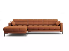 Kampinė sofa - kairė, Mamaia, 5 vietų, 293x185x75, plytų imitacija