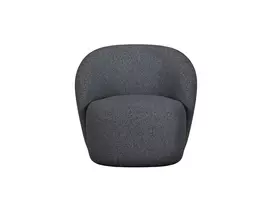 Fotelis, Corey, 1 vieta, 86x72x80, tamsiai pilkas melanžas