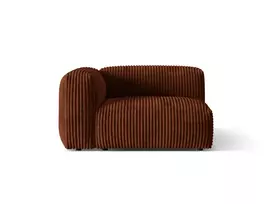 Modulinis sofas Martina, kairinis, 1 sėdynė, 120x106x75, plyta