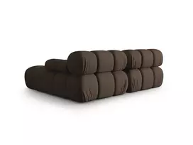 Modulinė kampinė sofa - dešinė, Bellis, 3 vietų, 188x155x70, ruda