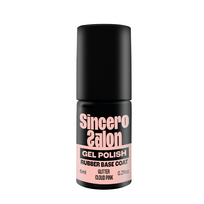 Rubber bazė "Sincero Salon", Glitter cloud pink, 6ml