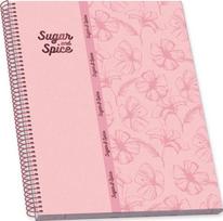 A4 Spiral Book 80sh Ambar Sugar&Spice Lin, SRPAJR10030250012401