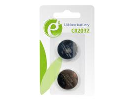 Elementai GEMBIRD EG-BA-CR2032-01 Energenie Button cell CR2032, 2-pack, blister