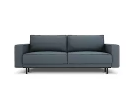 Sofa lova su patalynės dėže, Caro, 3 sėdimos vietos, 236x97x93, mėlyna