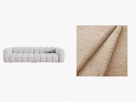 Modulinė sofa, Lupine, 4 vietų, 290x95x70, smėlio spalvos