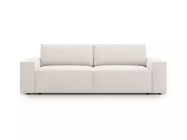 Sofa lova su patalynės dėže, Jodie, 3 sėdimos vietos, 247x107x86, šviesiai smėlio spalvos