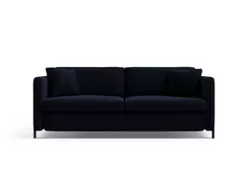 Velvet Sofa lova, Gloria, 3 sėdimos vietos, 202x102x80, karališkos mėlynos spalvos
