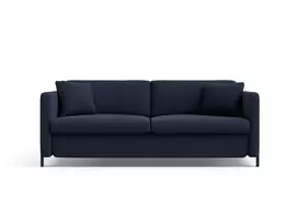 Sofa lova, Gloria, 3 sėdimos vietos, 202x102x80, mėlyna
