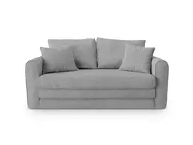 Sofa lova, Lido, 2 sėdimos vietos, 158x69x80, pilka