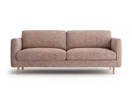 Sofa, Eden, 3 vietų, 173x92x90, rožinio melanžo spalvos