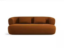 Velvet sofa, Jenny, 3 vietų, 178x90x73, rožinė