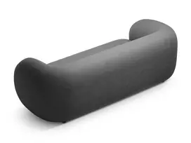 Modulinė sofa, Kate, 3 vietų, 213x99x76, tamsiai pilka