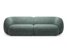 Modulinė sofa, Kate, 4 vietų, 243x99x76, mėlyna melanžo spalva