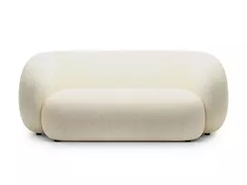 Modulinė sofa, Kate, 2 vietų, 183x99x76, šviesiai smėlio spalvos melanžas