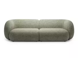 Modulinė sofa, Kate, 4 vietų, 243x99x76, samanų žalia melanžo spalva
