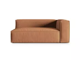 Dešinės pusės modulinė sofa, Nuria, 3 vietų, 110x185x72, medaus spalvos