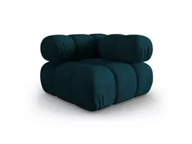 Modulinės sofos dalis - kampas, Bellis, 1 sėdynė, 94x94x70, tamsiai mėlynas