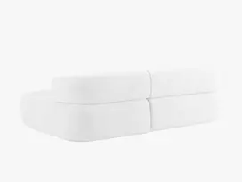 Kampinė Sofa - dešinė, Jenny, 5 vietų, 225x145x73, dramblio kaulo spalvos