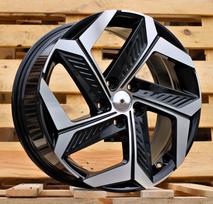 Ratlankis RACINGLINE D1926 R18x7.5 5x114.3 ET 51 CB 67.1 (Black Polished) (690 kg)