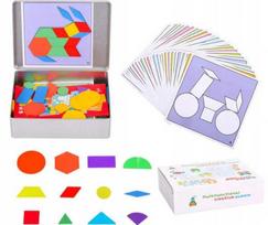 Mokomoji Montessori magnetinė dėlionė