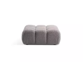 Pufas, Bellis, 1 sėdynė, 94x94x43, šviesiai pilka