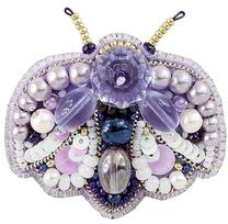 Karoliukų siuvinėjimo rinkinys sagė „Vabaliukas“ Crystal Art, 5,5 cm