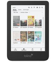 Tolino shine color e-book reader Touchscreen 16GB Wi-Fi Black