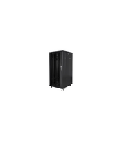 Lanberg | Rack cabinet 19" free-standing 27U/600x800 (flat pack) | FF01-6827-12B | Black