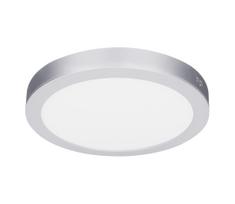 Solight WD242-S - LED panelė 2in1 18W/230V 3000/4000/6000K skersmuo 22,5 cm IP54 sidabrinė