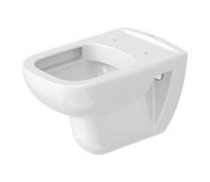 Duravit 25700920002 - Pakabinamas be briaunos klozetas D-CODE keramika/blizgi balta