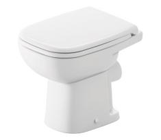 Duravit 21080900002 - Pastatomas unitazas D-CODE keramika/blizgi balta