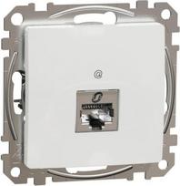 1xRJ45 data outlet CAT5E STP white Sedna Design SDD111451S | 3606481465924