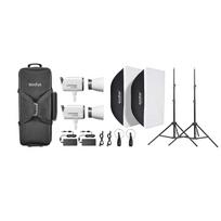 Godox Litemons LA150R RGB LED Video Light 2 light kit