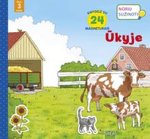 Ūkyje. Knygelė su magnetukais