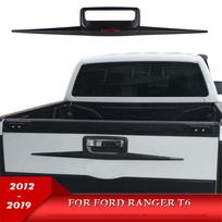 Matinės juodos spalvos automobilio galinių durelių bagažinės apsauginė apdailos juosta Ford Ranger T7 T8 2012-2019