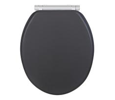 WENKO 25218100-WC tualeto sėdynė MORRA 35x42 cm antracitinė/sidabrinė